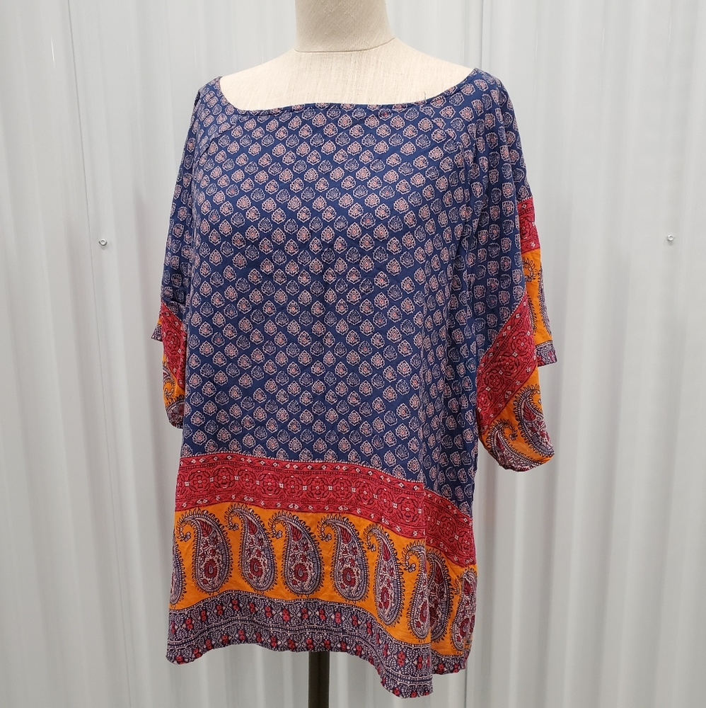 Vibrant Mandala Top